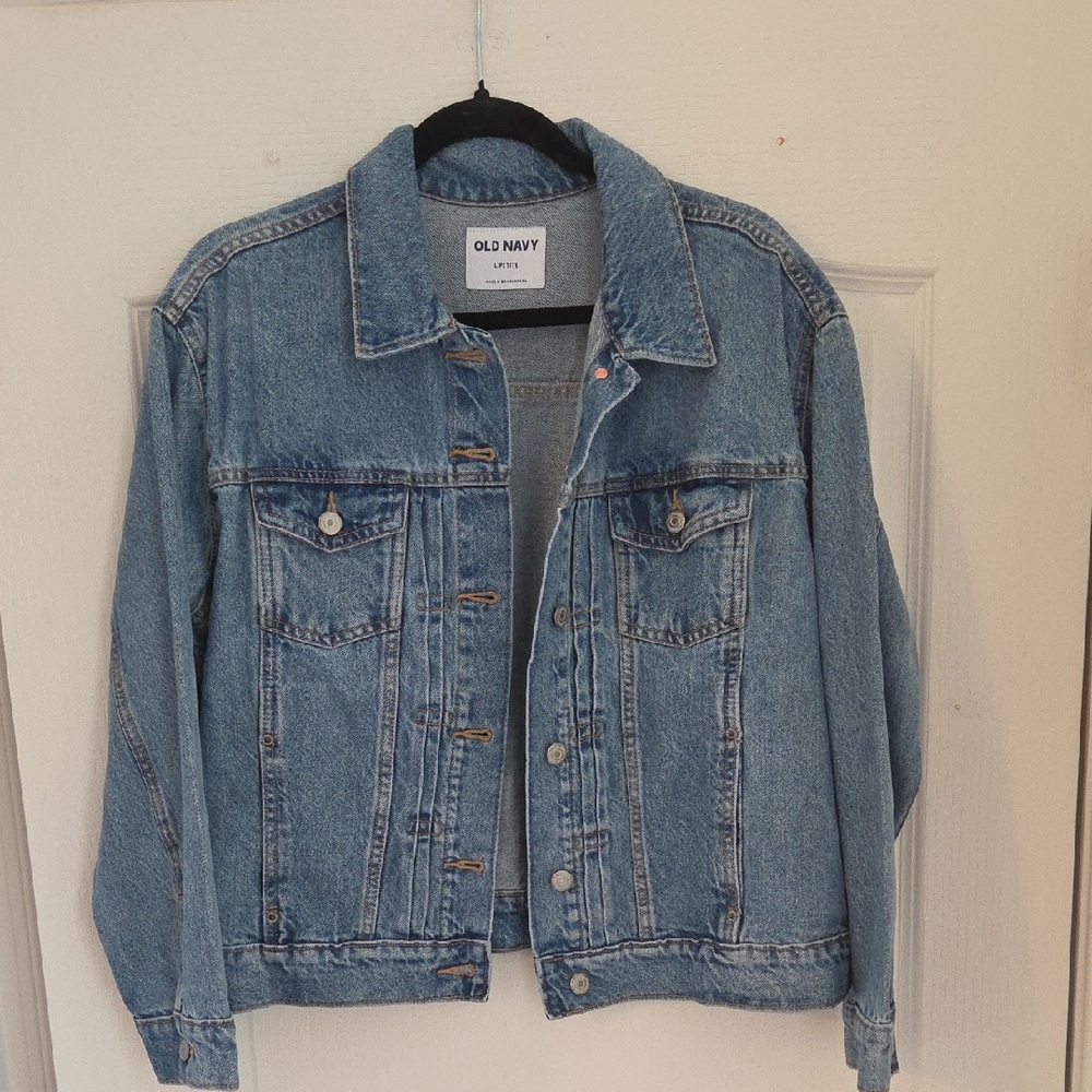 Old Navy Light Blue Denim Jacket NWT